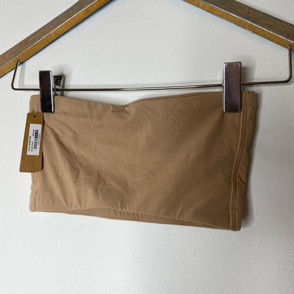SKIMS Clay Fits Everybody Strapless Bandeau Bra size XXS NEW - Picture 7 of 8